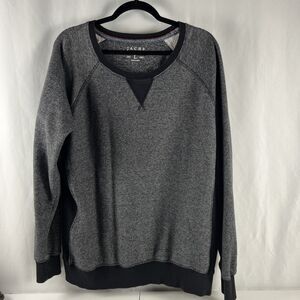 Jachs New York Sweatshirt Mens L Pullover Crew Neck Two-Tone Heathered Outdoor